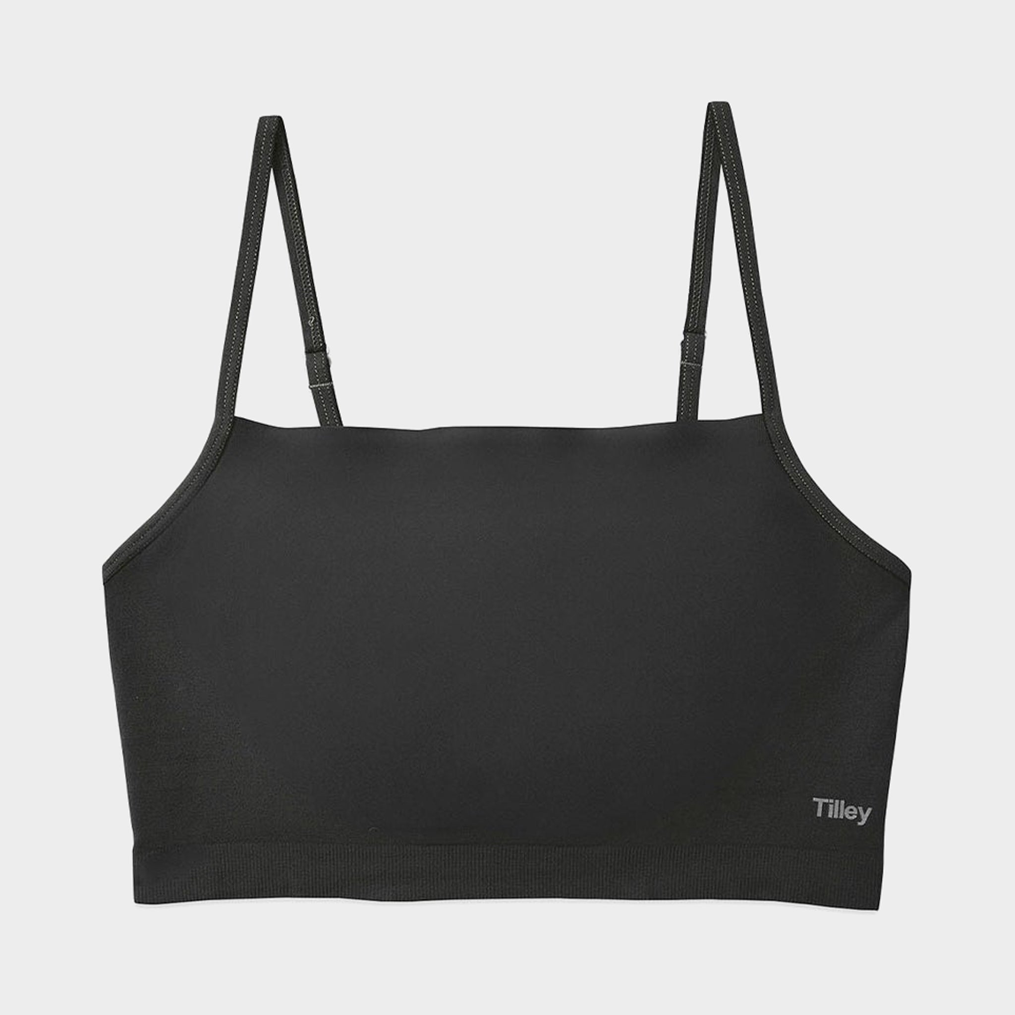 Women' Light Support Allover Cozy Cami Sport Bra - All in Motion™ Heathered  Black XXL - ShopStyle