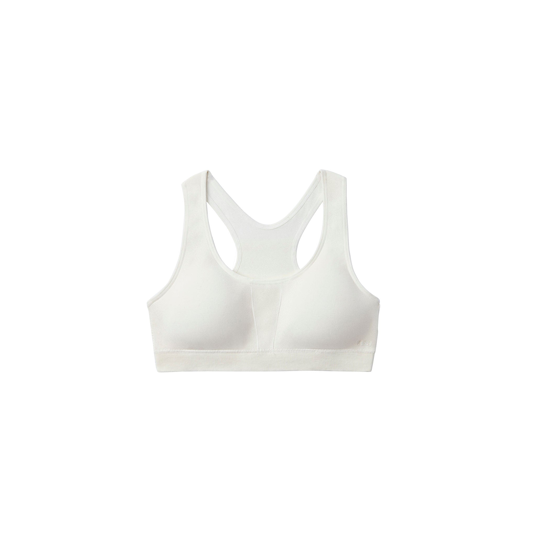 Triswi's White Pure Cotton Bra for Hot and Humid Indian Weather