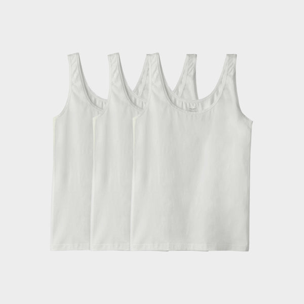 Marshmallow Organically Grown Cotton Tank - WOMEN T-Shirts & Tops