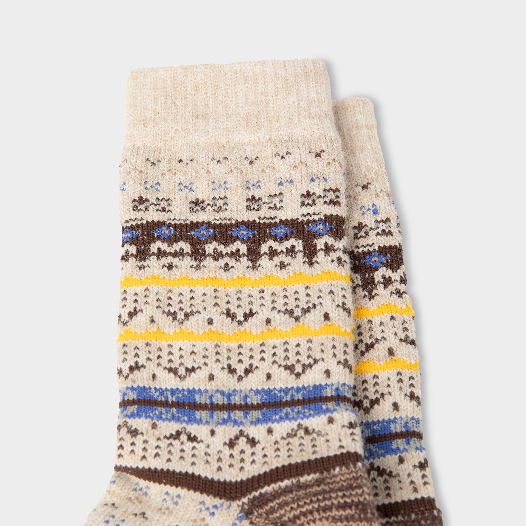 Woollen Fairisle Socks