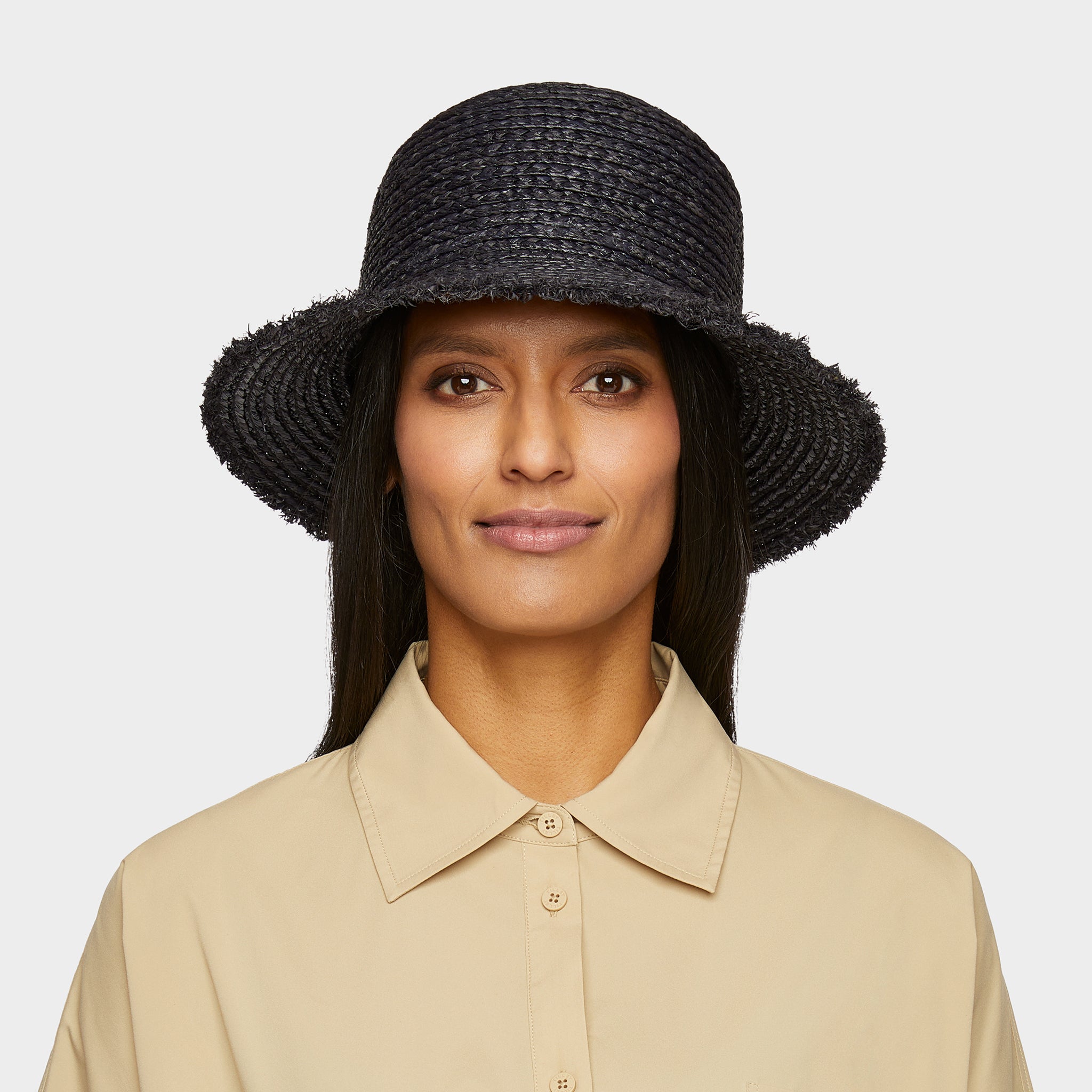 Raffia Frayed Edge Hat – Tilley Canada