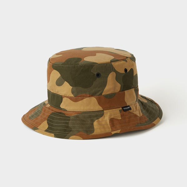Waxed Camo Bucket Hat – Tilley Canada