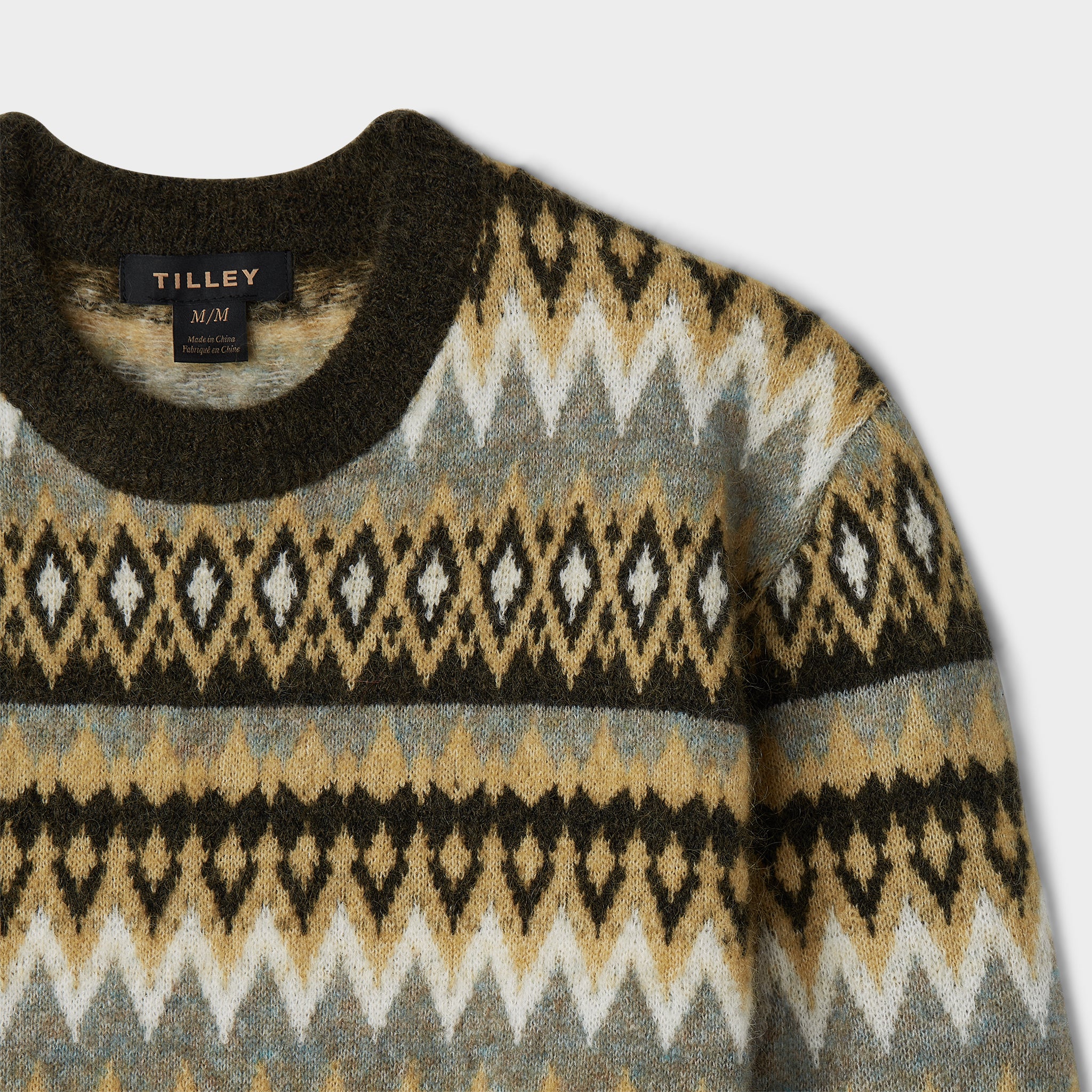 Fair Isle wool sweater, Twik