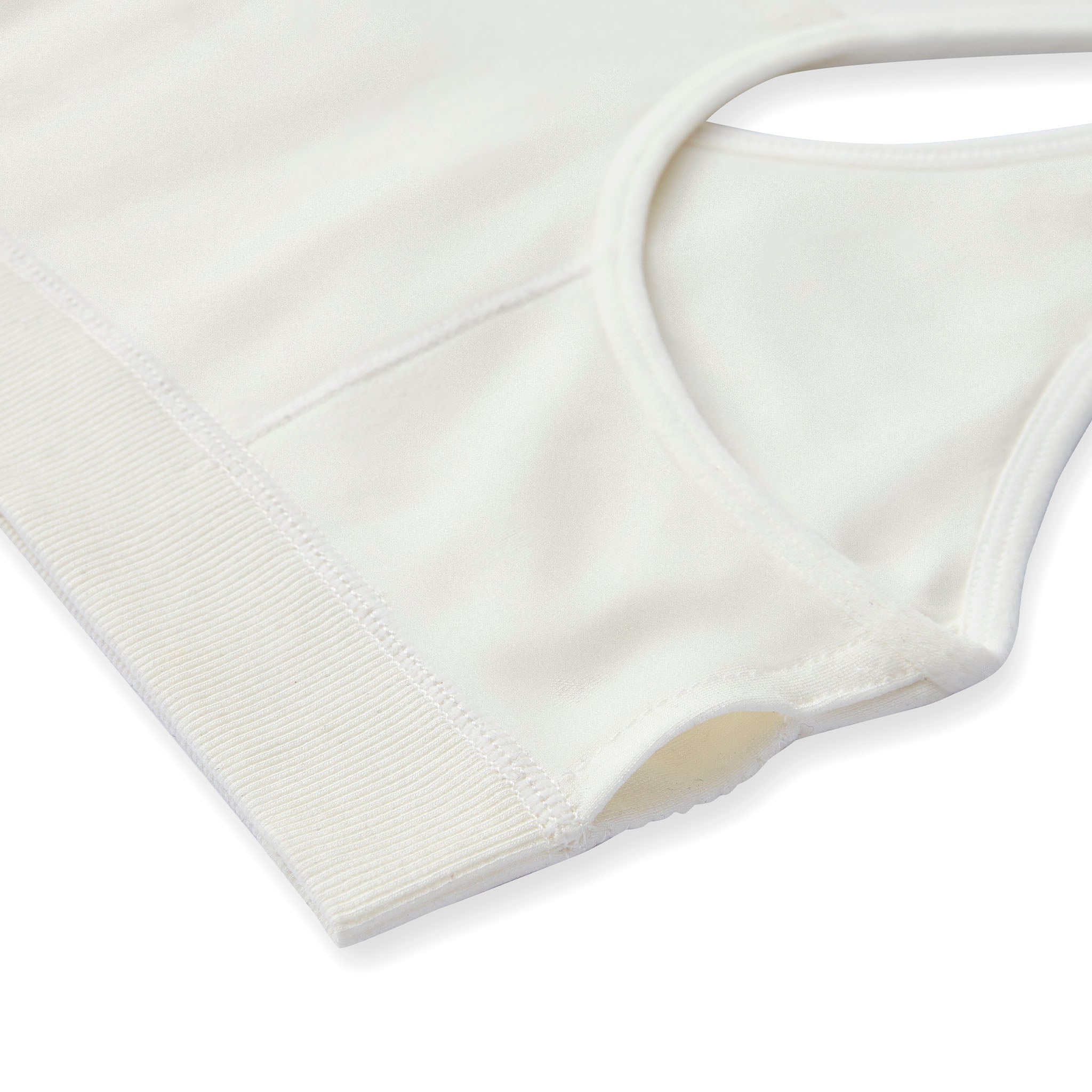 Triswi's White Pure Cotton Bra for Hot and Humid Indian Weather