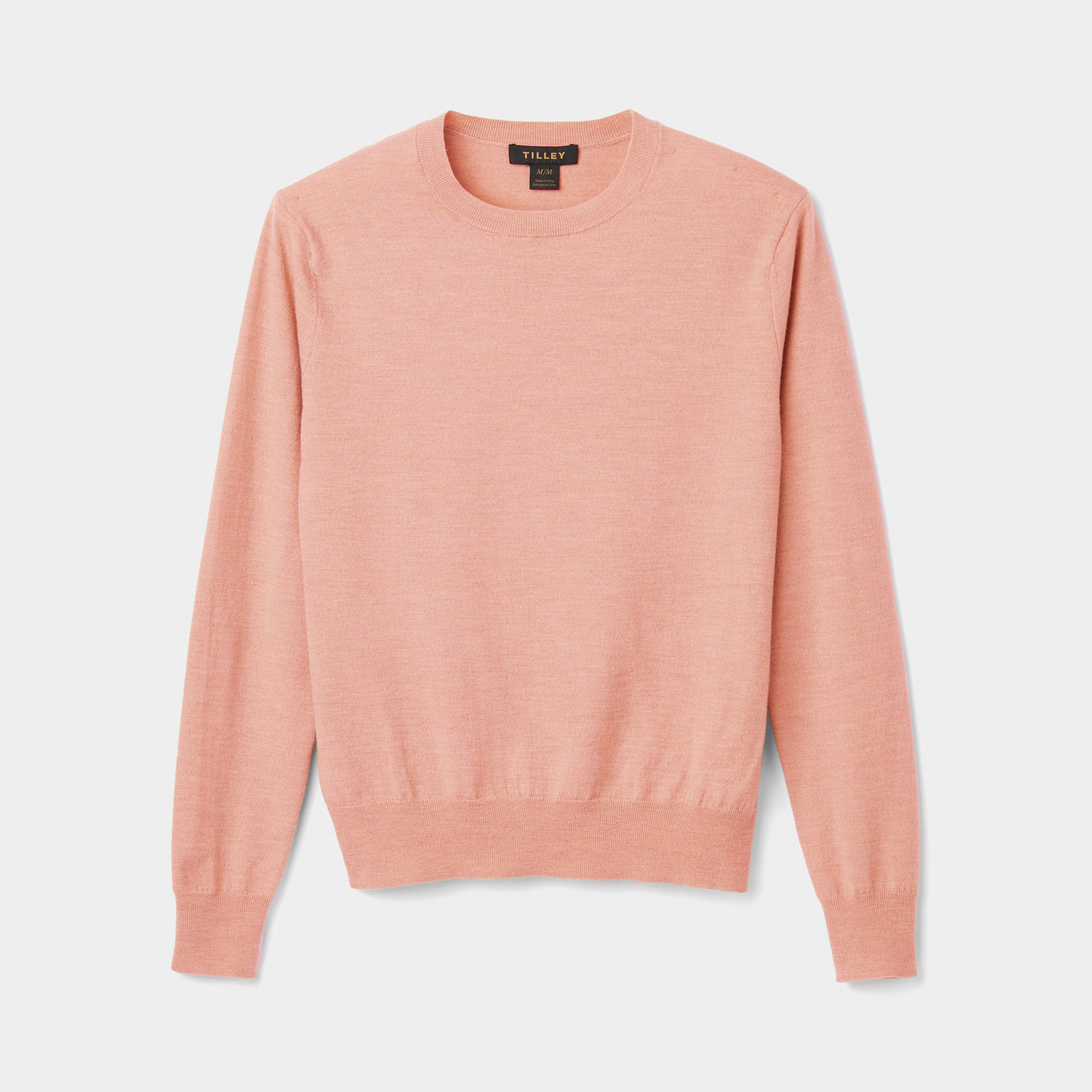 Mocha Washed V-Neck Top  Pink crewneck sweatshirt, V neck tops