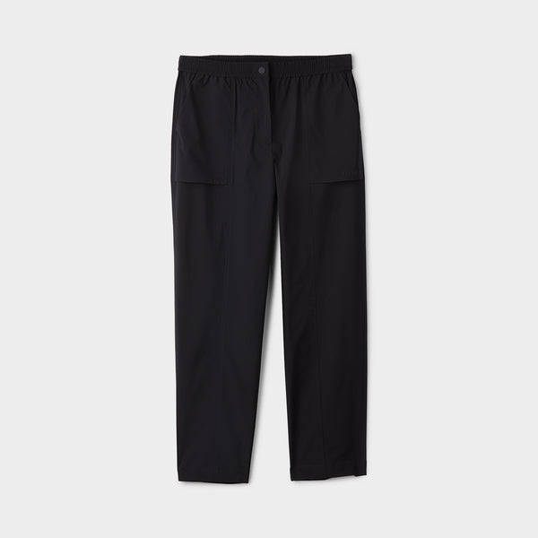 Washed Jersey Ankle Pants