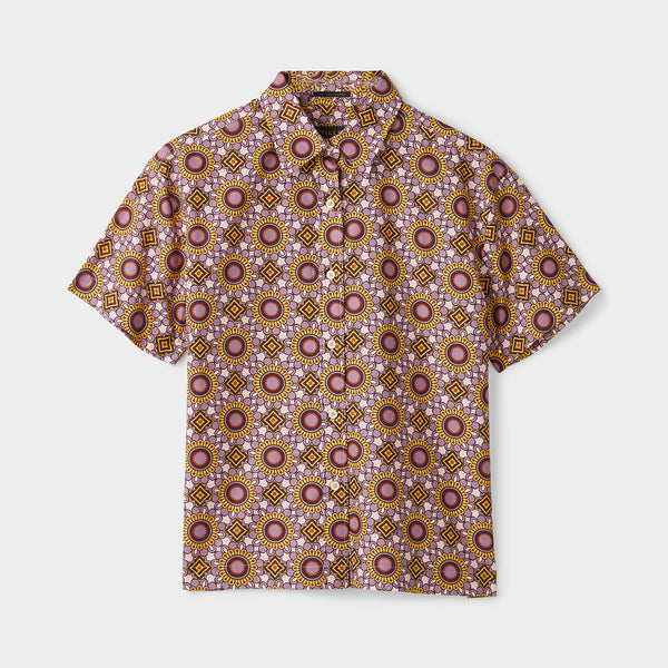 STUDIO SEVEN Big Flower Print Shirt サイズL W04WT2000_Geo_Floral_Print_Shi